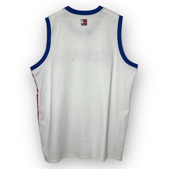 Philadelphia Sixers Basketball Jersey Hardwood Classics Majestic NBA Men’s 2X - Picture 2 of 11